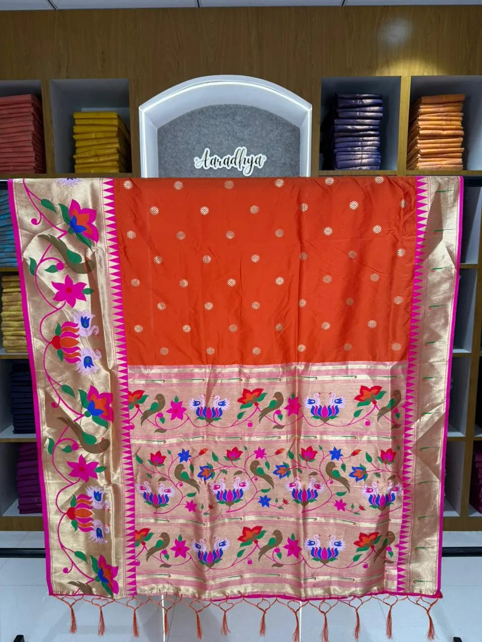 Authentic Paithani Sarees – Marathi Parampara