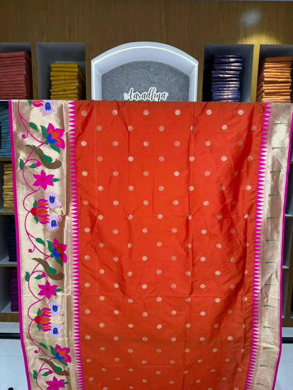 Authentic Paithani Sarees – Marathi Parampara