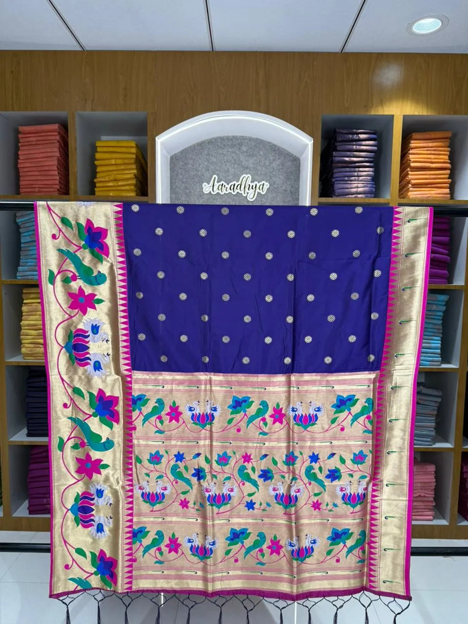 Authentic Paithani Sarees – Marathi Parampara