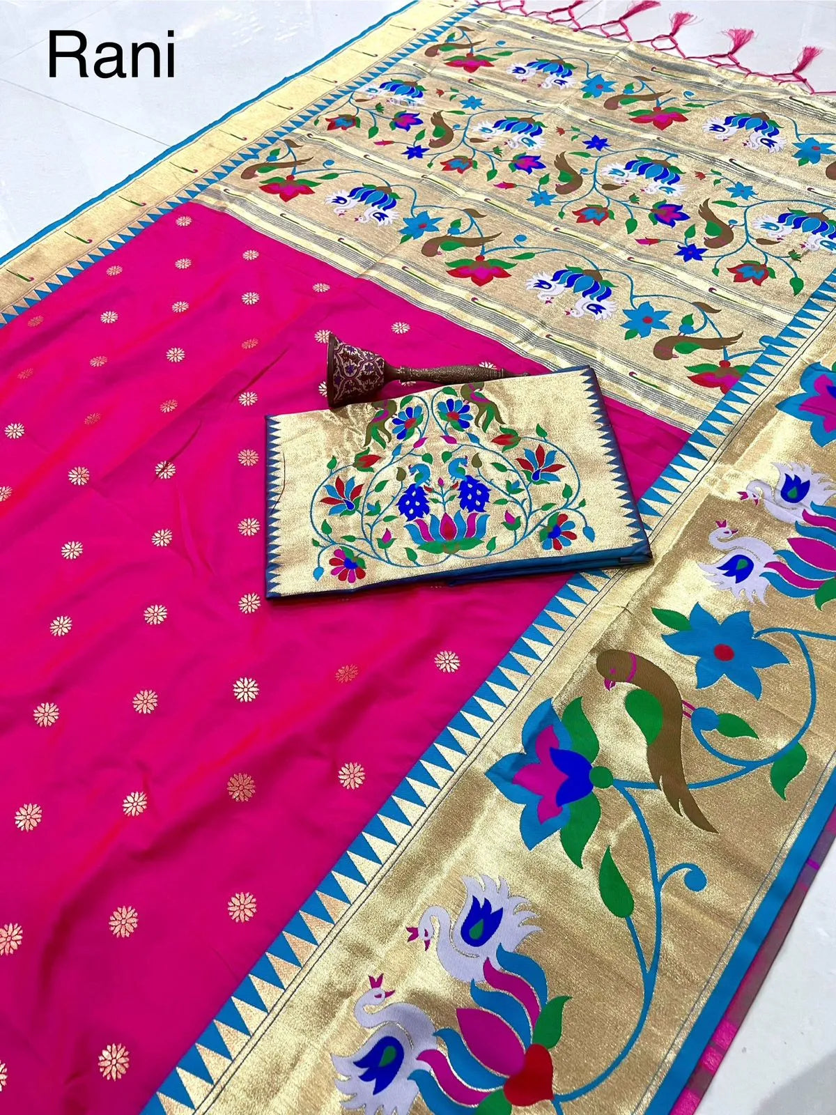 Authentic Paithani Sarees – Marathi Parampara