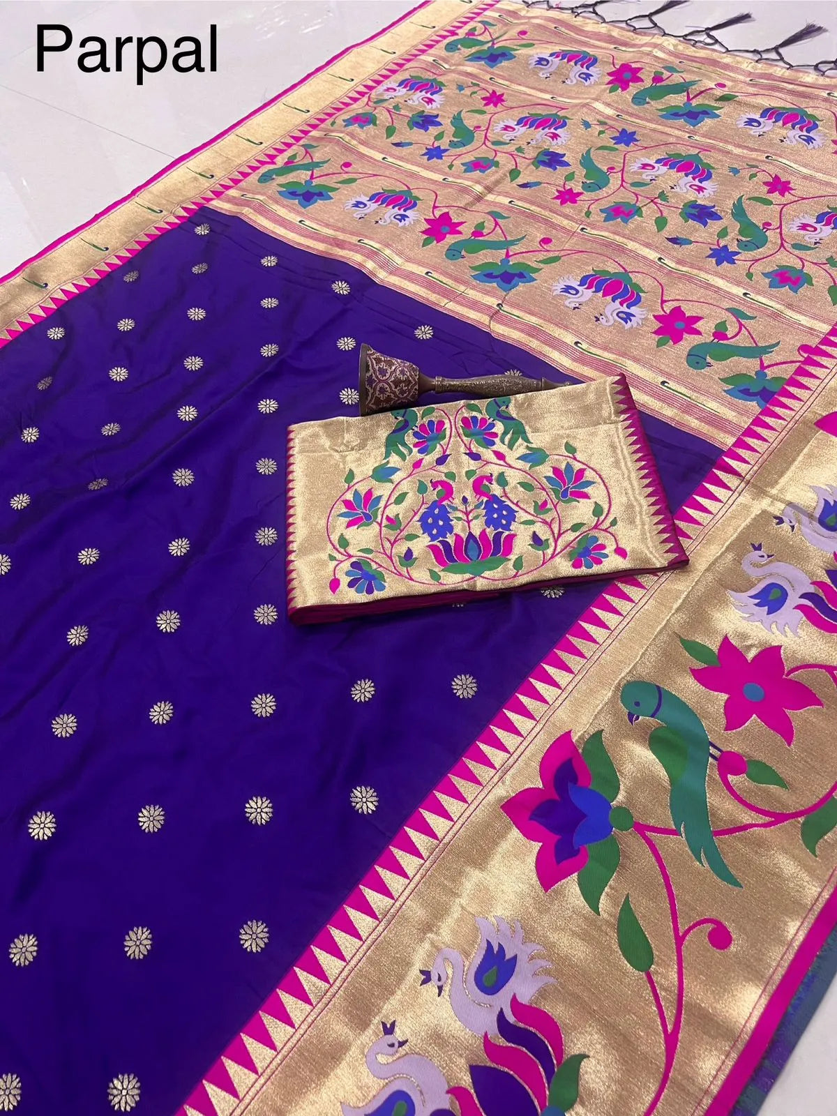 Authentic Paithani Sarees – Marathi Parampara