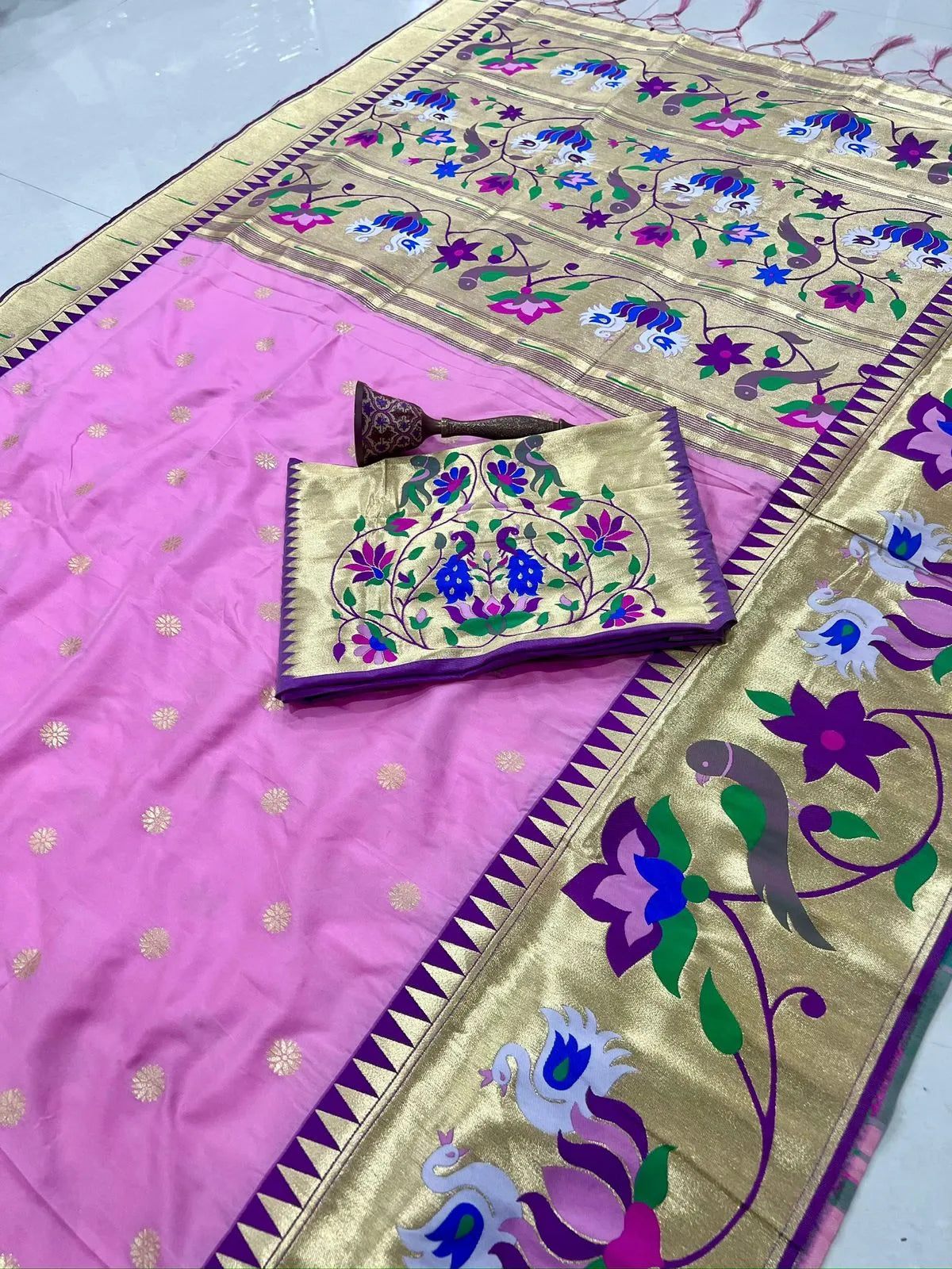 Authentic Paithani Sarees – Marathi Parampara