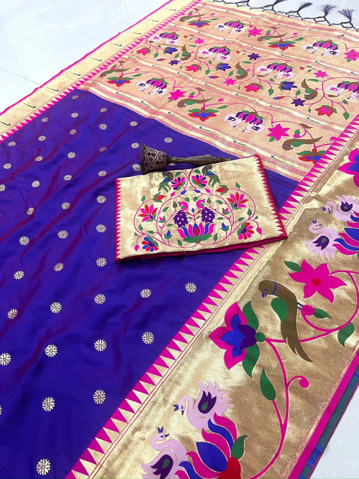 Authentic Paithani Sarees – Marathi Parampara