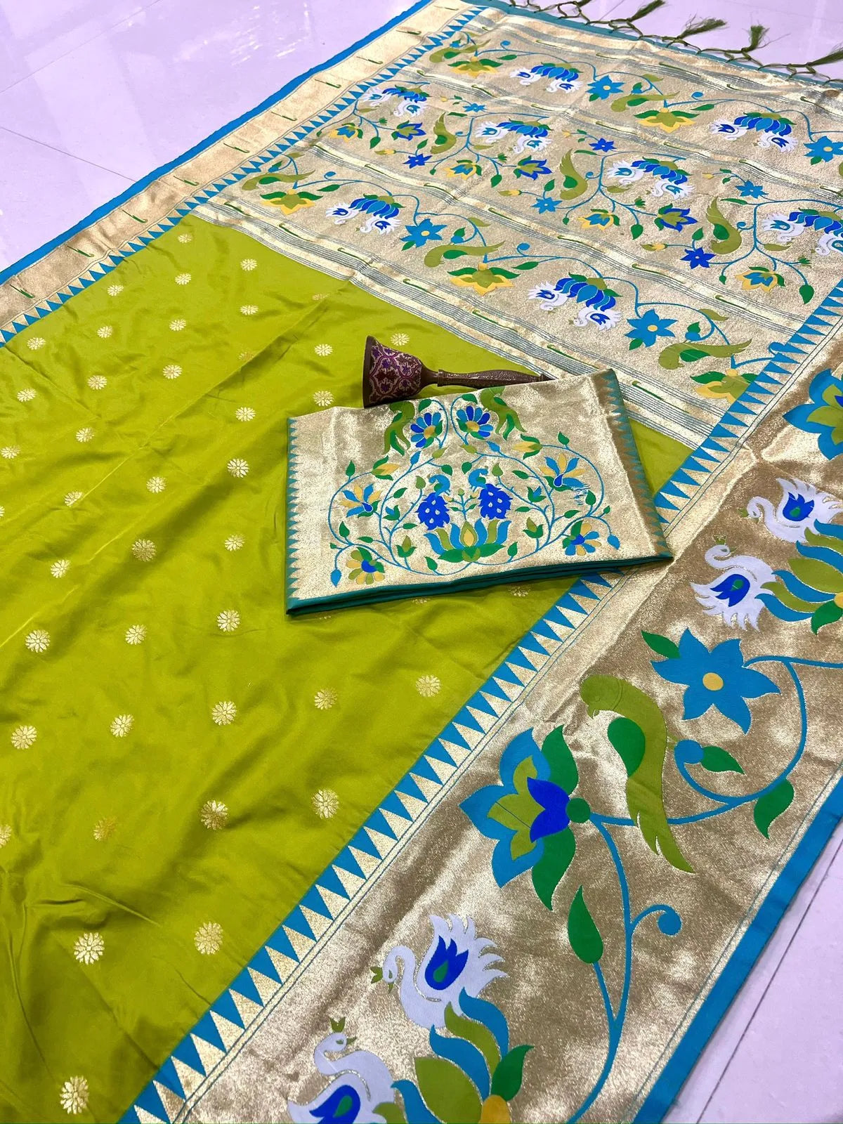 Authentic Paithani Sarees – Marathi Parampara