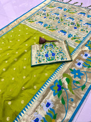 Authentic Paithani Sarees – Marathi Parampara