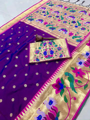 Authentic Paithani Sarees – Marathi Parampara