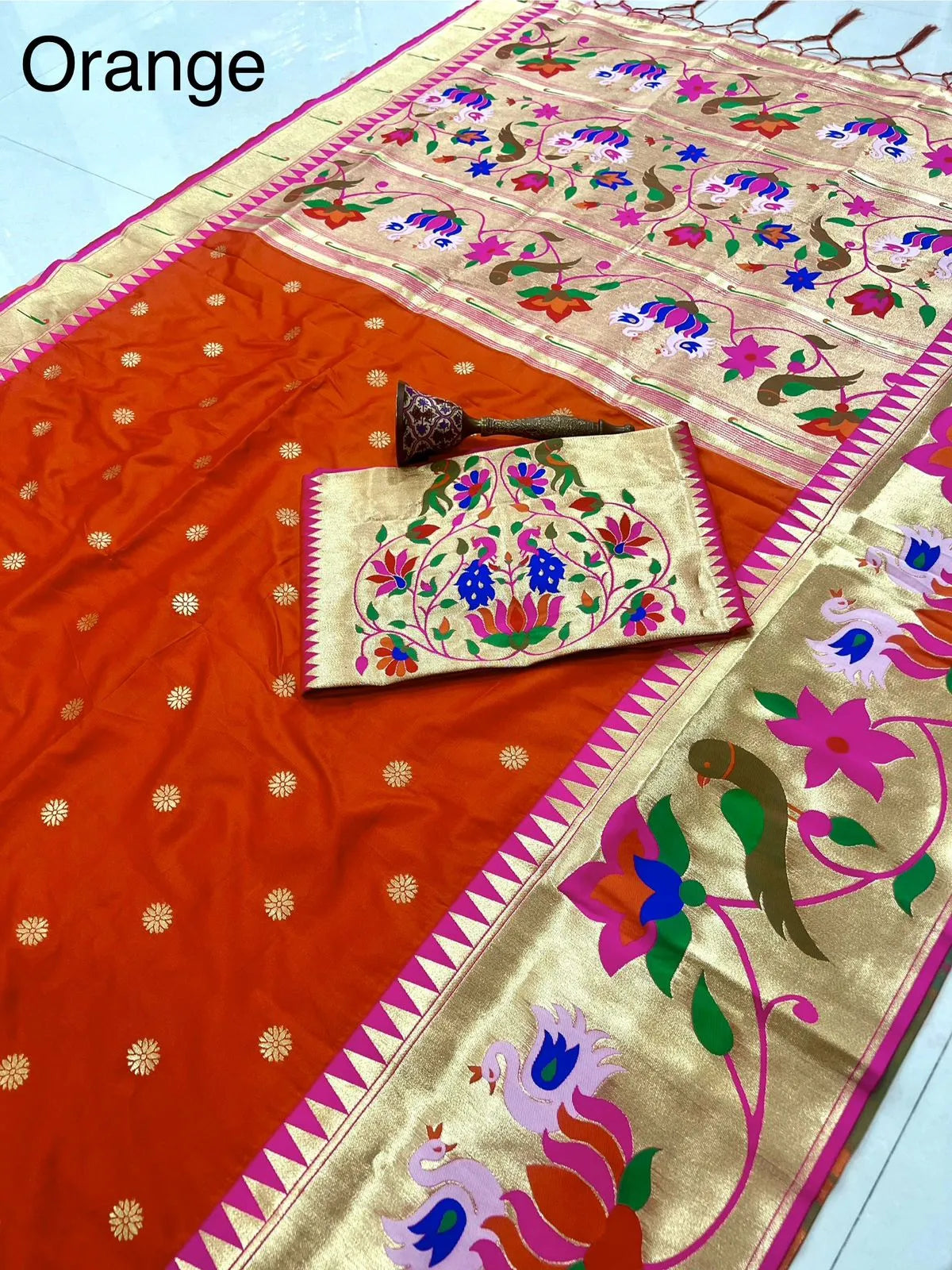 Authentic Paithani Sarees – Marathi Parampara