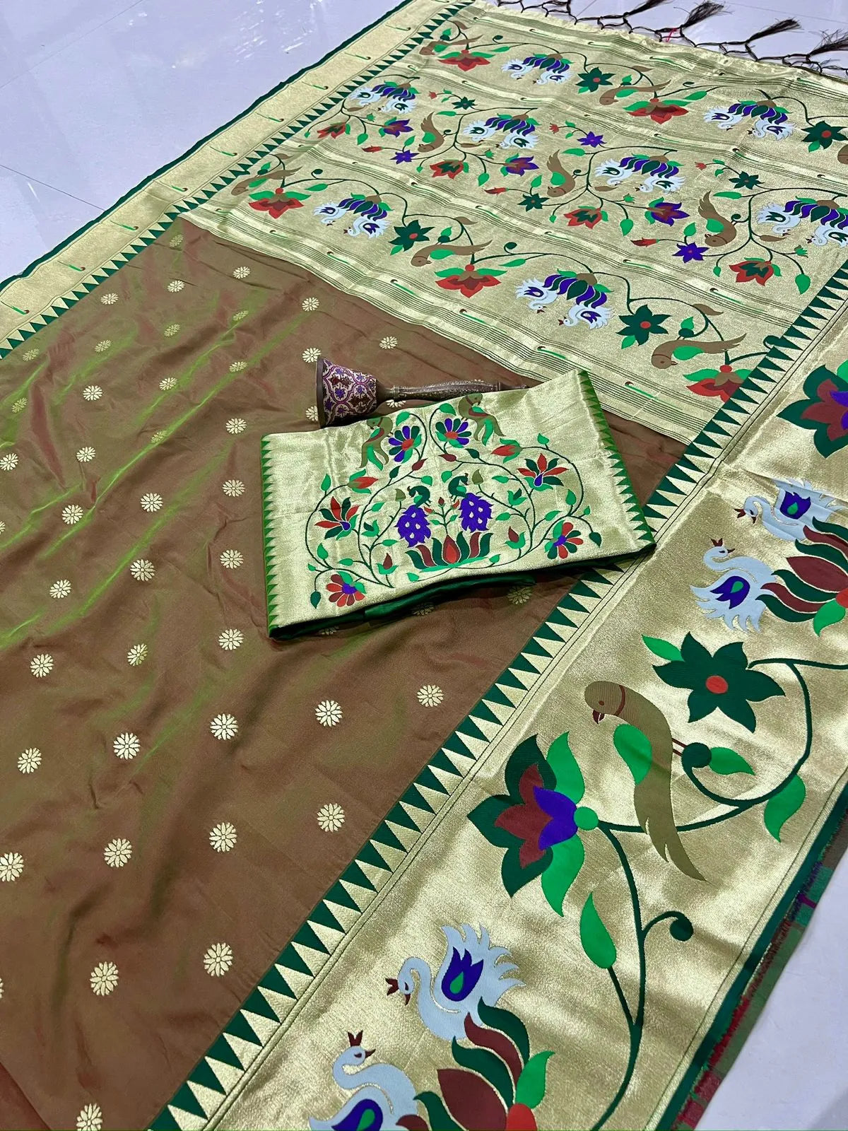 Authentic Paithani Sarees – Marathi Parampara