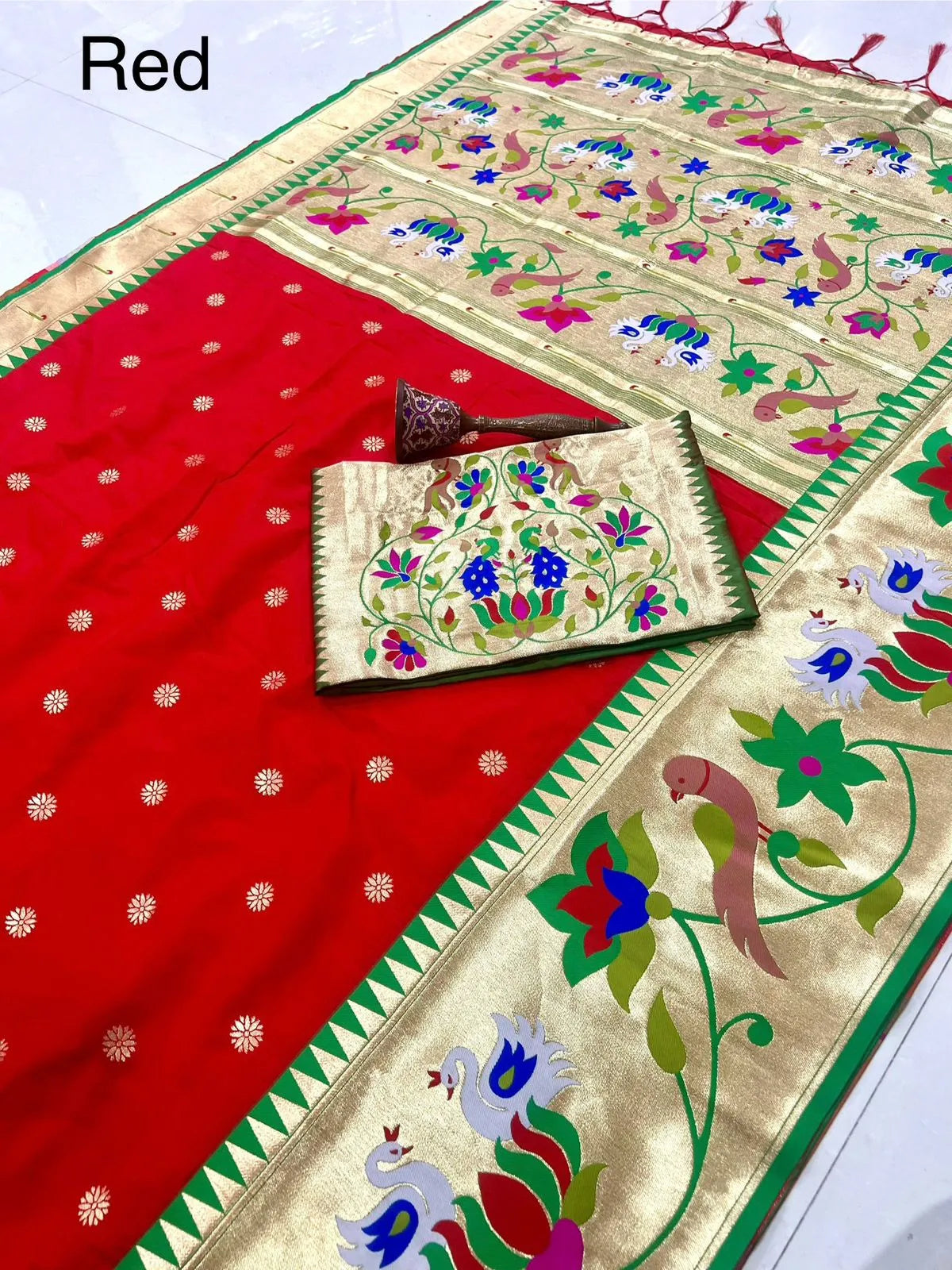 Authentic Paithani Sarees – Marathi Parampara