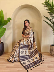 Dola Viscose Digital Printed Saree