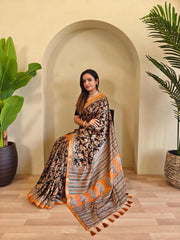 Dola Viscose Digital Printed Saree