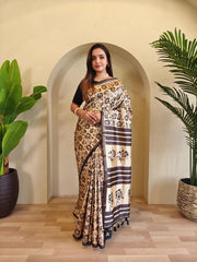 Dola Viscose Digital Printed Saree