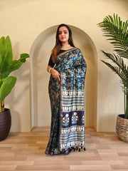 Dola Viscose Digital Printed Saree