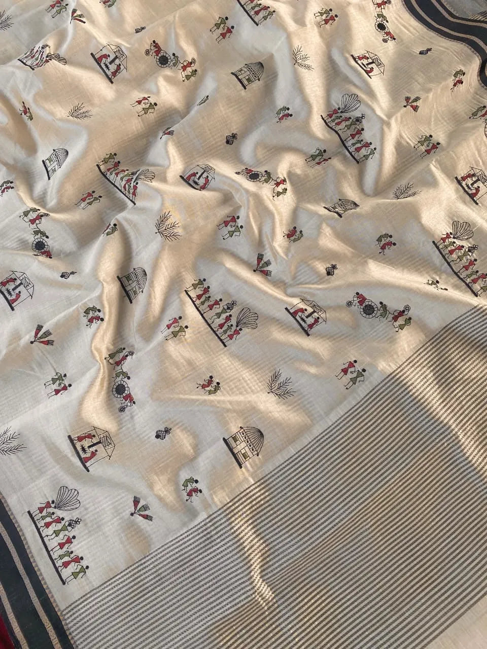 Tussar Silk Saree – Heritage with a Royal Touch