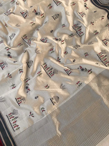 Tussar Silk Saree – Heritage with a Royal Touch