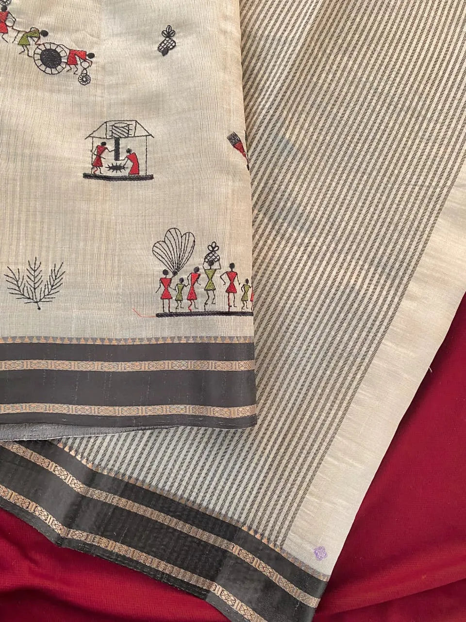 Tussar Silk Saree – Heritage with a Royal Touch