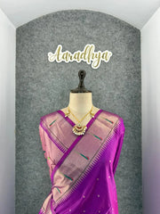 Soft Khadi Raw Silk Rich Paithani Saree