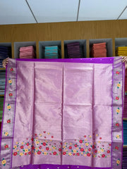 Phoolmala Paithani Soft Khadi Raw Silk Saree