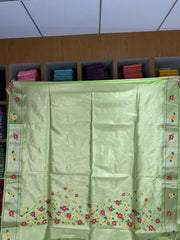 Phoolmala Paithani Soft Khadi Raw Silk Saree