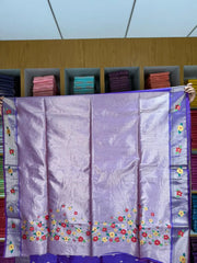 Phoolmala Paithani Soft Khadi Raw Silk Saree