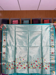Phoolmala Paithani Soft Khadi Raw Silk Saree