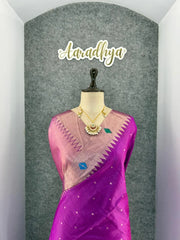 Soft Khadi Raw SIlk Mandap Paithani Saree