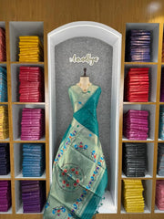 Soft Khadi Raw SIlk Mandap Paithani Saree