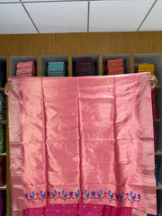 Soft Khadi Raw SIlk Mandap Paithani Saree