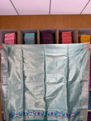 Soft Khadi Raw SIlk Mandap Paithani Saree