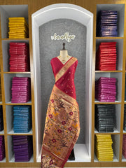 Authentic Paithani Soft Silk Saree