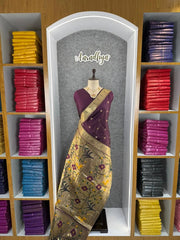 Authentic Paithani Soft Silk Saree