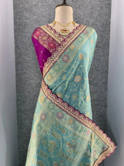 Banarasi Jaal Design Sarees – Festive & Wedding Wear