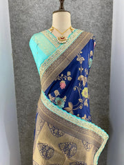 Royal Banarasi Jaal Weave Sarees