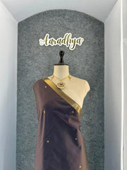 Premium Soft Muga Cotton Pichwai Saree