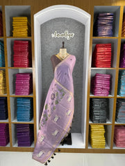 Premium Soft Muga Cotton Pichwai Saree