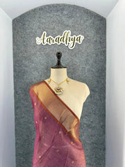 Premium Kamdhenu Pichwai Muga Silk Saree