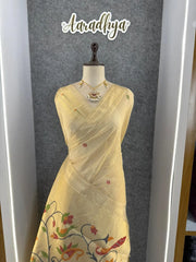 Soft Muga Cotton Classic Paithani Saree