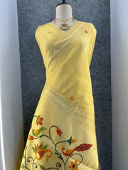 Soft Muga Cotton Classic Paithani Saree