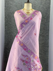 Soft Jamdani Muga Cotton Saree