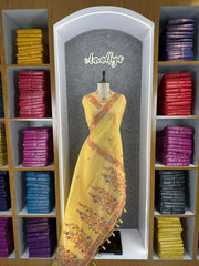 Soft Jamdani Muga Cotton Saree