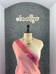 Soft Jamdani Muga Cotton Saree