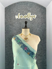 Soft Jamdani Muga Cotton Saree