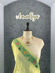 Soft Jamdani Muga Cotton Saree