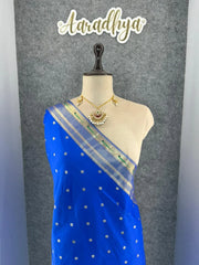 Janhvi Kapoor–Inspired Kanchivaram Paithani Silk Saree