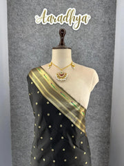 Janhvi Kapoor–Inspired Kanchivaram Paithani Silk Saree