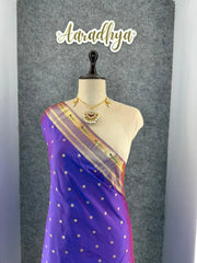 Janhvi Kapoor–Inspired Kanchivaram Paithani Silk Saree