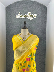 Janhvi Kapoor–Inspired Kanchivaram Paithani Silk Saree