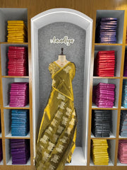 Heritage Art Edit – Pichwai Pattern Tissue Silk Saree