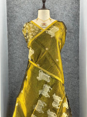 Heritage Art Edit – Pichwai Pattern Tissue Silk Saree