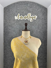 Heritage Art Edit – Pichwai Pattern Tissue Silk Saree